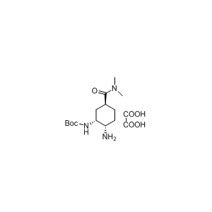 ((1R,2S,5S)-2-氨基-5-(二甲基氨基羰基)环己基氨基)甲酸叔丁酯草酸盐,tert-butyl ((1R,2S,5S)-2-amino-5-(dimethylcarbamoyl)cyclohexyl)carbamate oxalic acid