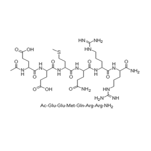 乙酰基六肽-8,AC-GLU-GLU-MET-GLN-ARG-ARG-NH2