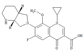 莫西沙星雜質(zhì)RR,Moxifloxacin-R-isomer (ent-Moxifloxacin)