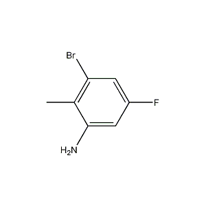 2-甲基-3-溴-5-氟苯胺,3-Bromo-5-fluoro-2-methylaniline