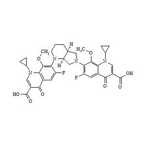 莫西沙星杂质1,Moxifloxacin Impurity 1