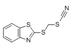 2-(硫氰基甲基硫代)苯并噻唑,2-(Thiocyanatomethylthio)benzothiazole