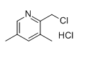 埃索美拉唑杂质B04,2-(chloromethyl)-3,5-dimethylpyridine hydrochloride