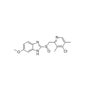 埃索美拉唑杂质J;奥美拉唑杂质H,2-(((4-chloro-3,5-dimethylpyridin-2-yl)methyl)sulfinyl)-6- methoxy-1H-benzo[d]imidazole