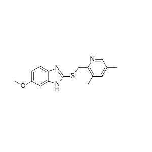 埃索美拉唑杂质B05,2-(((3,5-dimethylpyridin-2-yl)methyl)thio)-6-methoxy-1H- benzo[d]imidazole