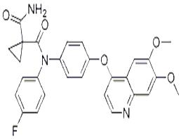 N-(4-(6,7-二甲氧基喹啉-4-基氧基)苯基)-N-(4-氟苯基)环丙烷-1,1-二羧酰胺
