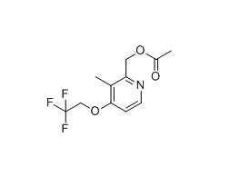 兰索拉唑杂质15,(3-methyl-4-(2,2,2-trifluoroethoxy)pyridin-2-yl)methyl acetate