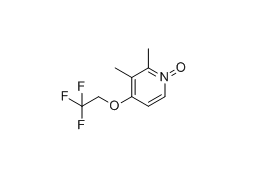 兰索拉唑杂质14,2,3-dimethyl-4-(2,2,2-trifluoroethoxy)pyridine 1-oxide