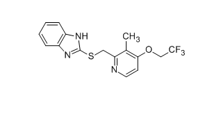 兰索拉唑杂质C,2-(((3-methyl-4-(2,2,2-trifluoroethoxy)pyridin-2-yl)methyl)thio)- 1H-benzo[d]imidazole