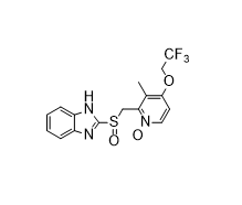 兰索拉唑杂质A,2-(((1H-benzo[d]imidazol-2-yl)sulfinyl)methyl)-3-methyl-4- (2,2,2-trifluoroethoxy)pyridine 1-oxide