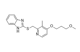 雷貝拉唑雜質(zhì)C,2-(((4-(3-methoxypropoxy)-3-methylpyridin-2-yl)methyl)thio) -1H-benzo[d]imidazole