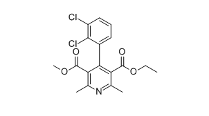 非洛地平杂质A,3-ethyl 5-methyl 4-(2,3-dichlorophenyl)-2,6-dimethylpyridine-3,5-dicarboxylate