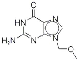 9-甲氧基甲基鸟嘌呤,methoxymethylguanine