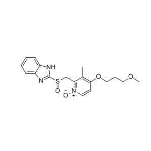 雷贝拉唑杂质F,2-(((1H-benzo[d]imidazol-2-yl)sulfinyl)methyl)-4-(3- methoxypropoxy)-3-methylpyridine 1-oxide