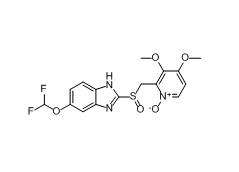 泮托拉唑杂质07,2-(((5-(difluoromethoxy)-1H-benzo[d]                      imidazol-2-yl)sulfinyl)methyl)-3,4-dimethoxypyridine 1-oxide
