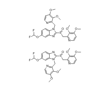 泮托拉唑雜質(zhì)13,5-(difluoromethoxy)-1-((3,4-dimethoxypyridin-2-yl)methyl)-2- (((3,4-dimethoxypyridin-2-yl)methyl)sulfinyl)-1H-benzo[d] imidazole