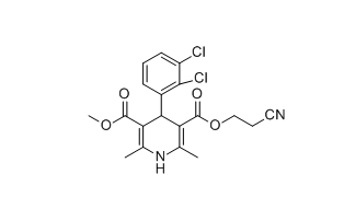 丁酸氯维地平杂质Ⅵ,3-(2-cyanoethyl) 5-methyl 4-(2,3-dichlorophenyl)-2,6-dimethyl- 1,4-dihydropyridine-3,5-dicarboxylate