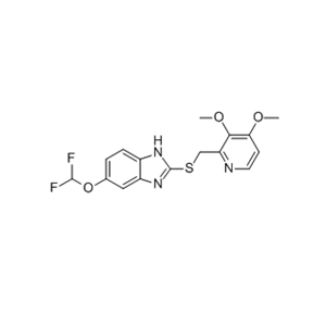 泮托拉唑杂质B,5-(difluoromethoxy)-2-(((3,4-dimethoxypyridin-2-yl)methyl)thio) -1H-benzo[d]imidazole