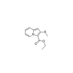 ethyl 2-(methylthio)indolizine-3-carboxylate