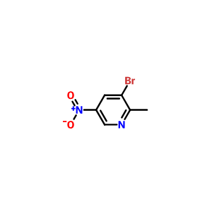 3-溴-2-甲基-5-硝基吡啶,3-bromo-2-methyl-5-nitropyridine