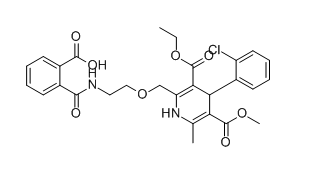 氨氯地平杂质H,2-((2-((4-(2-chlorophenyl)-3-(ethoxycarbonyl)-5- (methoxycarbonyl)-6-methyl-1,4-dihydropyridin-2-yl) methoxy)ethyl)carbamoyl)benzoic acid