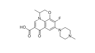 氧氟沙星杂质D,10-fluoro-3-methyl-9-(4-methylpiperazin-1-yl)-7-oxo-2,3-dihydro- 7H-[1,4]oxazino[2,3,4-ij]quinoline-6-carboxylic acid