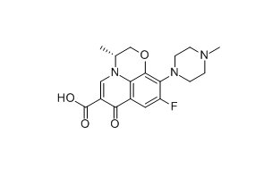 左氧氟沙星杂质E,(R)-9-fluoro-3-methyl-10-(4-methylpiperazin-1-yl)-7-oxo-2,3- dihydro-7H-[1,4]oxazino[2,3,4-ij]quinoline-6-carboxylic acid