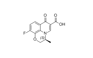 左氧氟沙星杂质J,(S)-10-fluoro-3-methyl-7-oxo-2,3-dihydro-7H-[1,4]oxazino [2,3,4-ij]quinoline-6-carboxylic acid