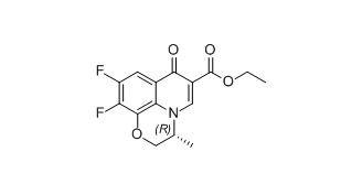 左氧氟沙星杂质K,ethyl (R)-9,10-difluoro-3-methyl-7-oxo-2,3-dihydro-7H-[1,4] oxazino[2,3,4-ij]quinoline-6-carboxylate