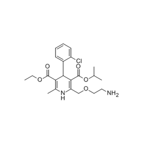 氨氯地平杂质K,5-ethyl-3-isopropyl-2-((2-aminoethoxy)methyl)-4-(2-chlorophenyl) -6-methyl-1,4-dihydropyridine-3,5-dicarboxylate