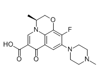 左氧氟沙星杂质G01,(S)-10-fluoro-3-methyl-9-(4-methylpiperazin-1-yl)-7-oxo-2,3- dihydro-7H-[1,4]oxazino[2,3,4-ij]quinoline-6-carboxylic acid
