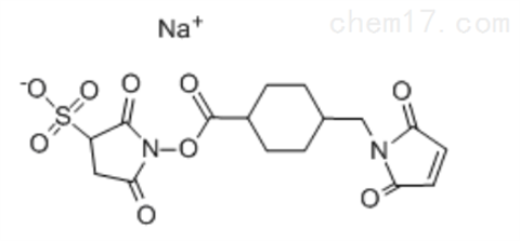 磺基琥珀酰亚胺基-4-(N-马来酰亚胺甲基)环己烷-1-羧酸酯,SULFO-SMCC