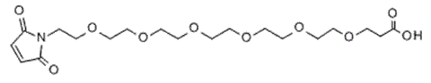 马来酰亚胺-四聚乙二醇-羧基,Mal-PEG6-acid