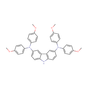 N,N,N',N'-四(4-甲氧基苯基)-9H-咔唑-3,6-二胺