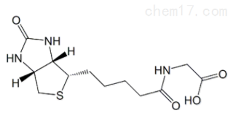 生物素甘氨酸,N-Biotinyl Glycine