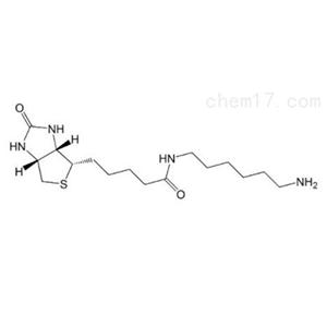 (3aS,4S,6aR)-N-(6-氨基己基)六氢-2-氧代-1H-噻吩并[3,4-d]咪唑-4-戊酰胺,N-Biotinyl-1,6-hexanediaMine