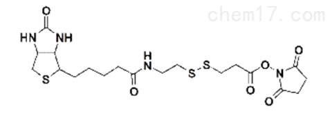 氨基反应交联剂,Biotin-SS-NHS