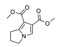 dimethyl 6,7-dihydro-5H-pyrrolizine-1,2-dicarboxylate,dimethyl 6,7-dihydro-5H-pyrrolizine-1,2-dicarboxylate