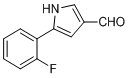 5-(2-氟苯基)-1H-吡咯-3-甲醛,1H-Pyrrole-3-carboxaldehyde, 5-(2-fluorophenyl)-