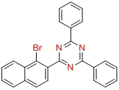 2-(1-溴萘-2-基)-4,6-二苯基-1,3,5-三嗪,2-(1-Bromonaphthalen-2-yl)-4,6-diphenyl-1,3,5-triazine