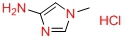 1-甲基-1H-咪唑-4-胺单盐酸盐,1-Methyl-1H-imidazol-4-amine monohydrochloride