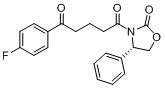 Compound D，(4S)-3-[5-(4-氟苯基)-1,5-二氧代戊基]-4-苯基-2-惡唑烷酮,(4S)-3-[5-(4-Fluorophenyl)-1,5-dioxopenyl]-4-phenyl-2-oxazolidinone