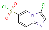 3-chloroimidazo[1,2-a]pyridine-6-sulfonyl chloride,3-chloroimidazo[1,2-a]pyridine-6-sulfonyl chloride