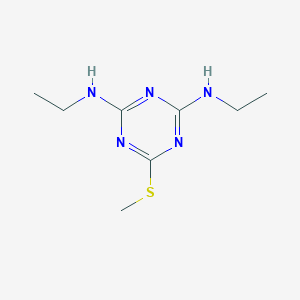 西草净（2-甲硫基-4,6-二乙胺基-1,3,4-三嗪）,2,4-Bis(ethylamino)-6-(methylthio)-1,3,5-triazine