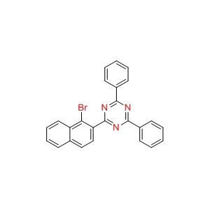 2-(1-溴萘-2-基)-4,6-二苯基-1,3,5-三嗪,2-(1-Bromonaphthalen-2-yl)-4,6-diphenyl-1,3,5-triazine