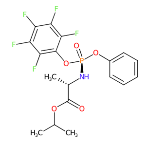 (S)-isopropyl 2-(((R)-(perfluorophenoxy)(phenoxy)phosphoryl)amino)propanoate,(S)-isopropyl 2-(((R)-(perfluorophenoxy)(phenoxy)phosphoryl)amino)propanoate