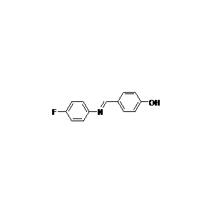 Compound B 4-[[(4-氟苯基)亚胺]甲基]-苯酚,4-{[(4-Fluorophenyl)imino]methyl}phenol