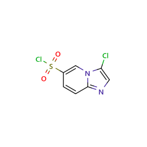 3-chloroimidazo[1,2-a]pyridine-6-sulfonyl chloride