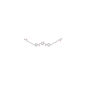 1,4-双-[4-(6-丙烯酰氧基己氧基)苯甲酰氧基]-2-甲基苯,1,4-Bis-[4-(6-acryloyloxyhexyloxy)benzoyloxy]-2-Methylbenzene