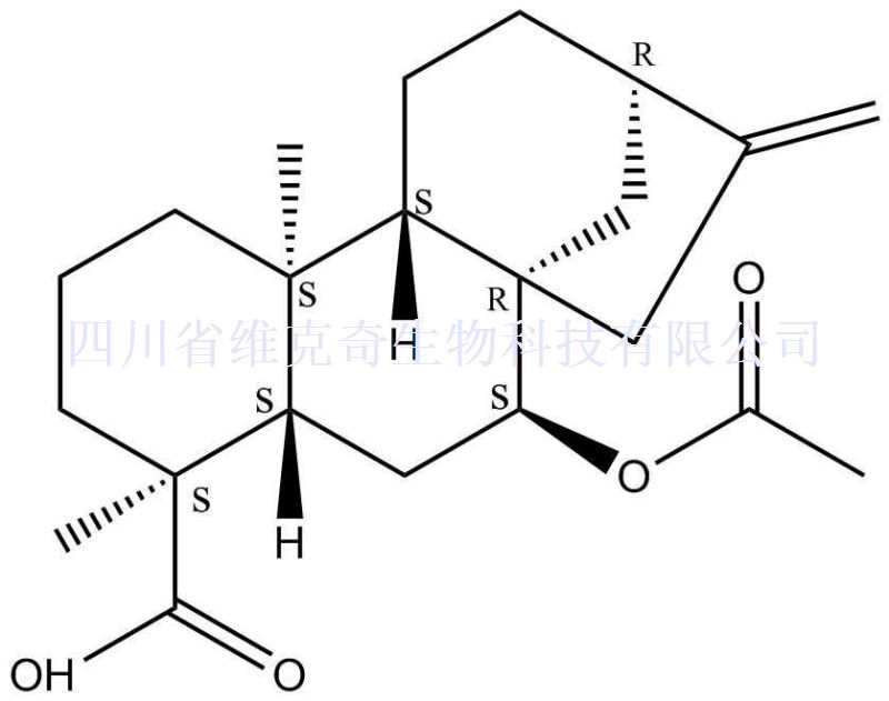 (4BETA,7BETA)-7-(乙酰氧基)-贝壳杉-16-烯-18-酸,Acetylsventenic acid
